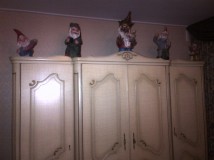 Gnomes of top of the closet